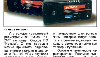 Блюз РП-201 (1996) 1