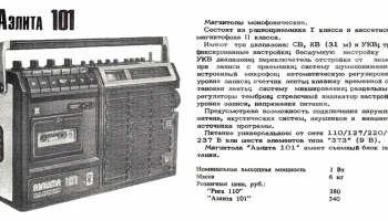 Aэлита-101 (1979) 14