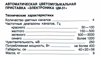 Электроника ЦМ-31 (1986) 0