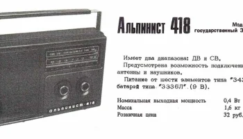 Альпинист-418 (1979) 4