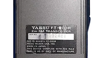 FT-203R 4