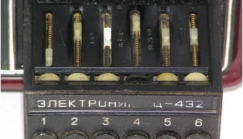 Электроника Ц-432/Д (1983) 4